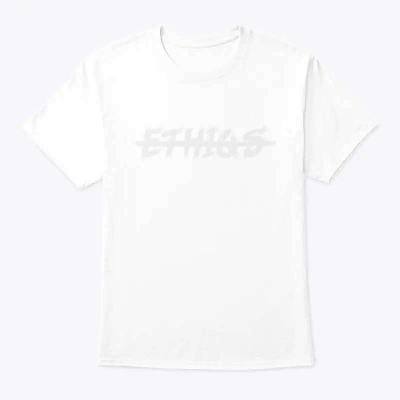 CROSSED STAMP TEE WHITE