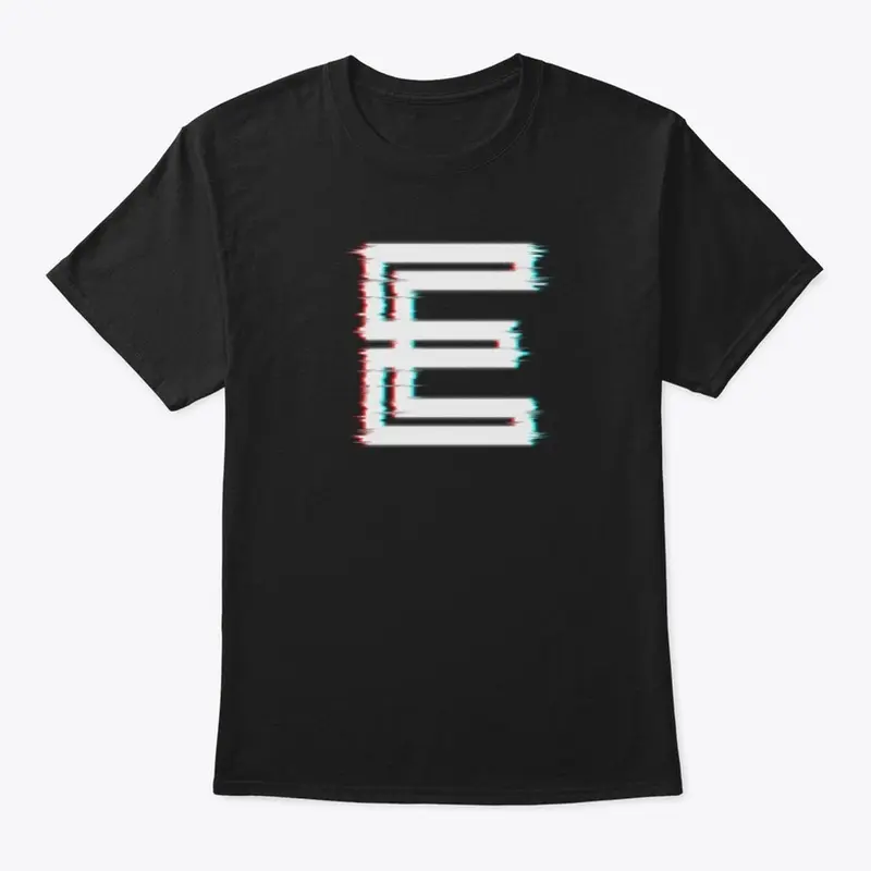 GLITCH TEE BLACK