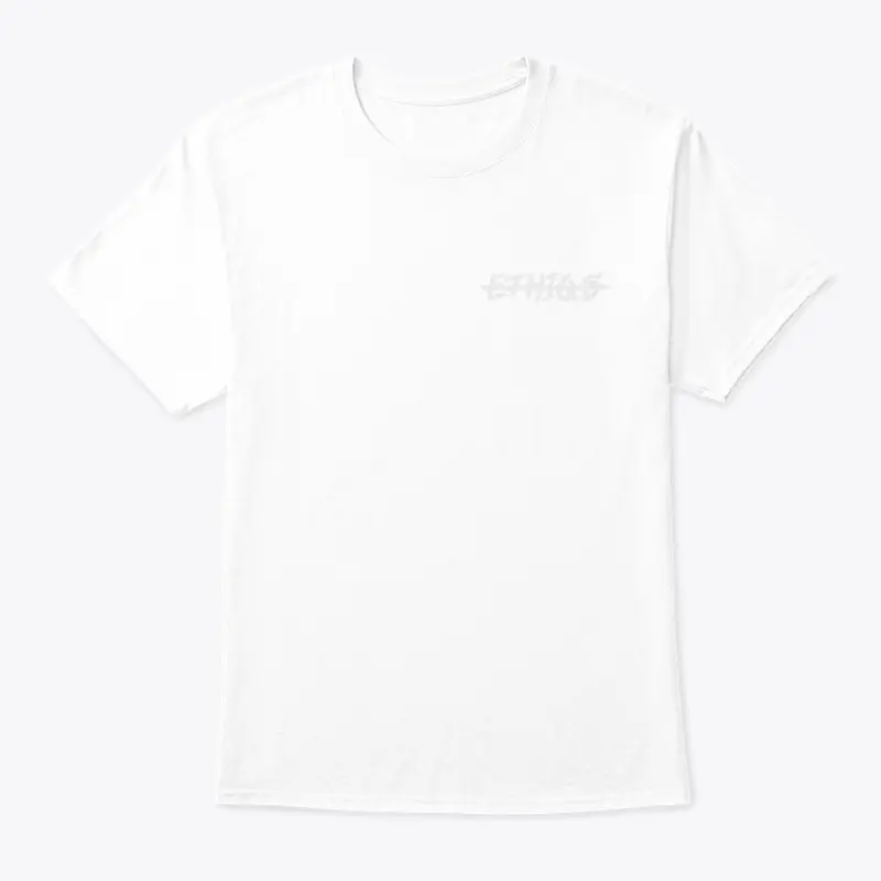 CROSSED TEE WHITE